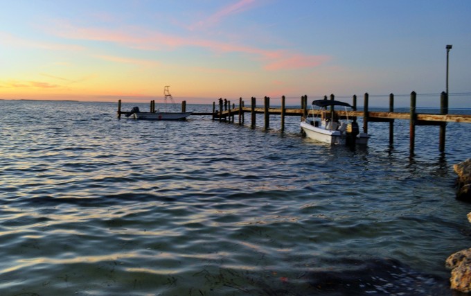 Dock in the Keys